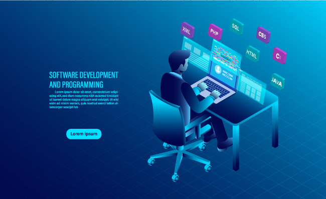 界面插图数据处理 计算机代码、程序员与软件开发的关系